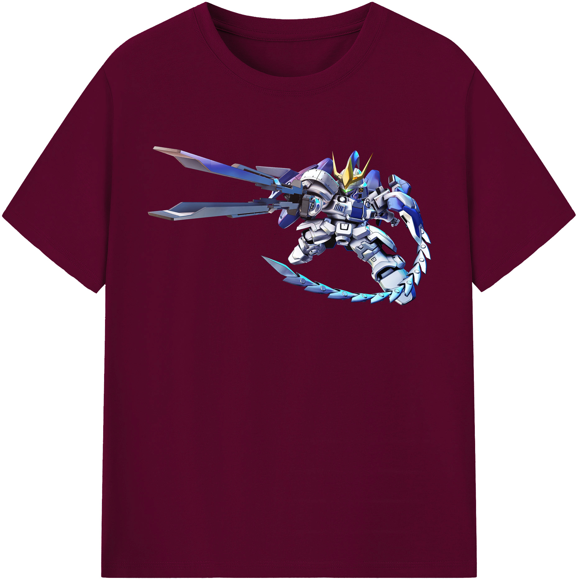 （画像用） 機動戦士ガンダム Mobile Suit Gundam レディースカジュアルプリントTシャツ（綿100％）